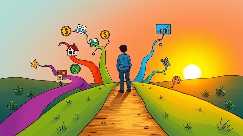 Renda Passiva e a Arte da Diversificação Financeira