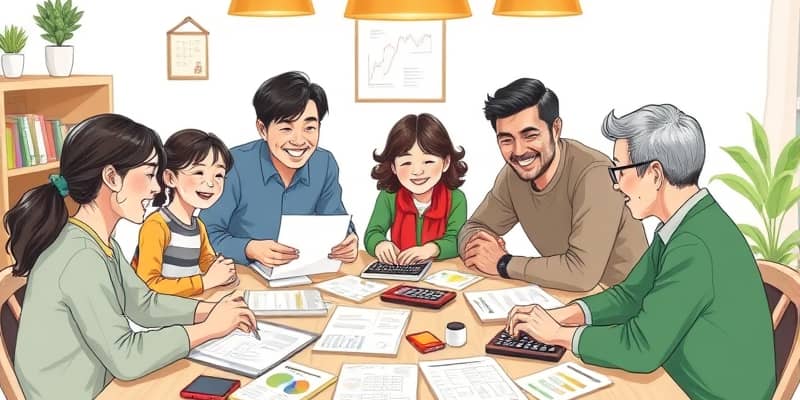 A Magia do Orçamento Familiar Compartilhado